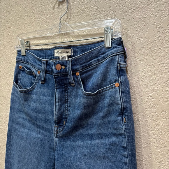 Madewell Vintage Cali Demi-Boot Subtle Flare Jeans 27 Tall - Picture 4 of 10